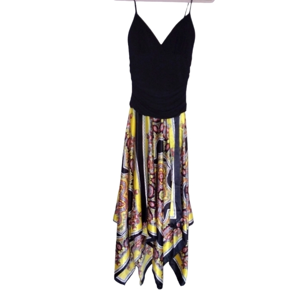 Handkerchief Ruched Dress